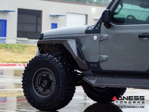 Jeep Custom Wheels (1) - Black Rhino - 18 x 9.5" - Armory - Matte Gunblack